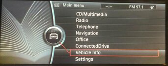 2009-2012 BMW 740i 750i 760i (F01) GPS NAVIGATION INFO DISPLAY SCREEN (10.25")