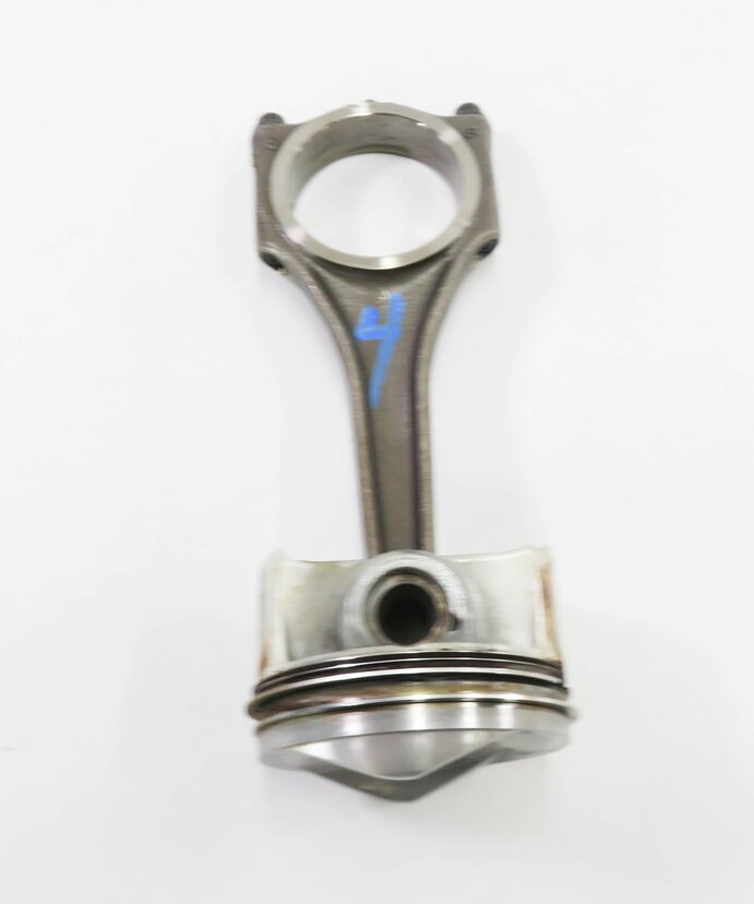 Thumbnail 2: 11-18 PORSCHE CAYENNE PANAMERA (958 970 G1) 3.0L - RIGHT ENGINE PISTON w/ ROD