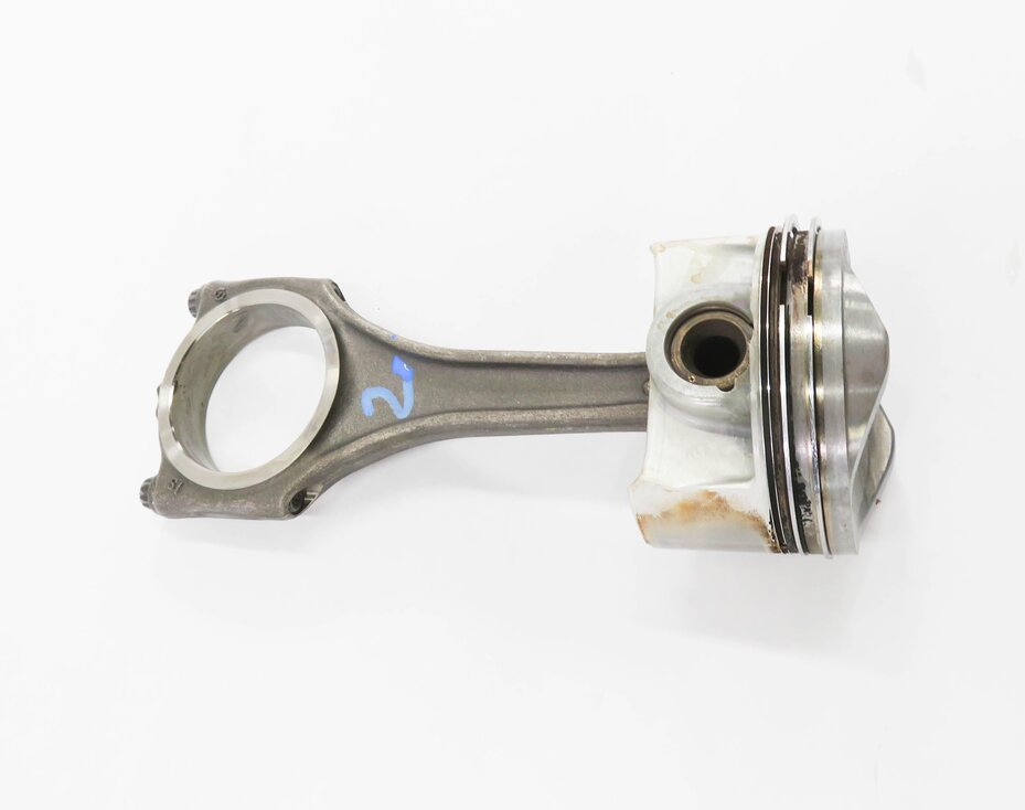 Thumbnail 3: 2011-2018 PORSCHE CAYENNE PANAMERA (958 970 G1) 3.0L - LEFT ENGINE PISTON w/ ROD