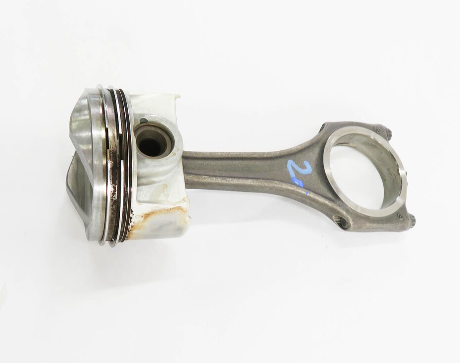 Thumbnail 4: 2011-2018 PORSCHE CAYENNE PANAMERA (958 970 G1) 3.0L - LEFT ENGINE PISTON w/ ROD
