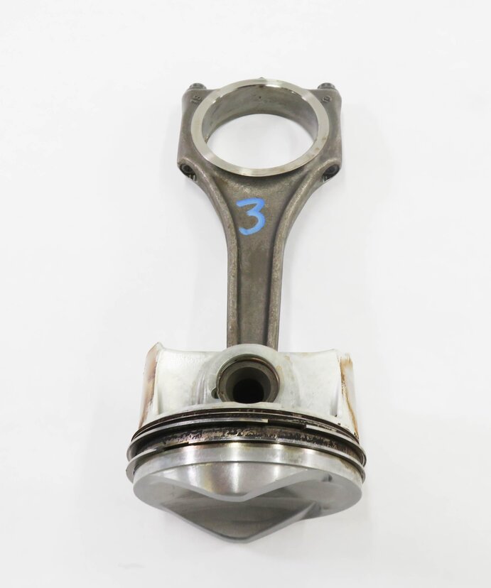 Thumbnail 2: 2011-2018 PORSCHE CAYENNE PANAMERA (958 970 G1) 3.0L - LEFT ENGINE PISTON w/ ROD
