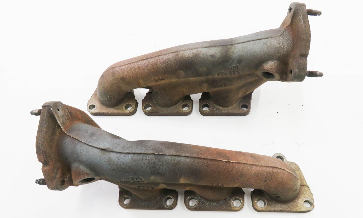 Thumbnail 6: 2011-2018 PORSCHE CAYENNE PANAMERA (958 970 G1) 3.0L ENGINE EXHAUST MANIFOLD SET