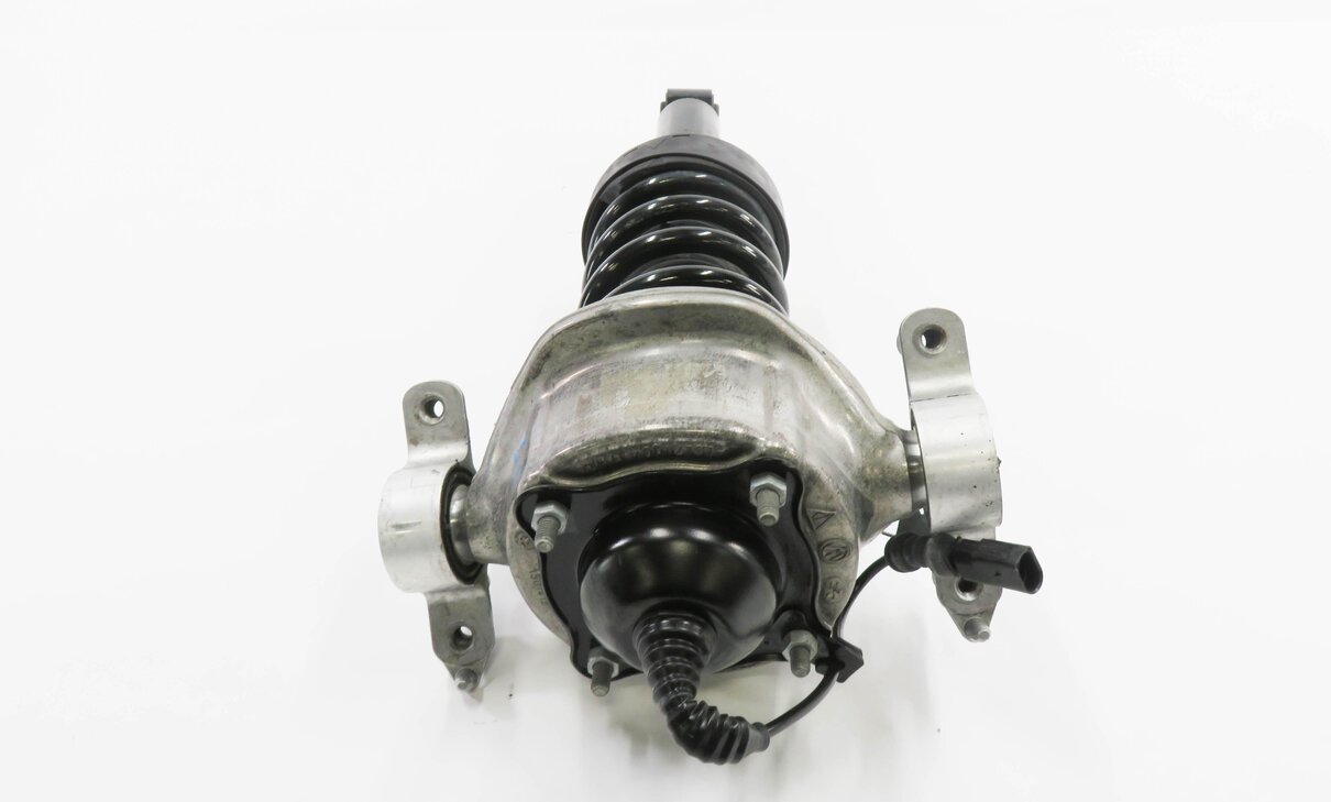 2016 PORSCHE CAYENNE E-HYBRID (958) LEFT REAR VDC SUSPENSION SHOCK STRUT