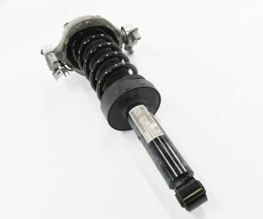 Thumbnail 2: 2016 PORSCHE CAYENNE E-HYBRID (958) LEFT REAR VDC SUSPENSION SHOCK STRUT
