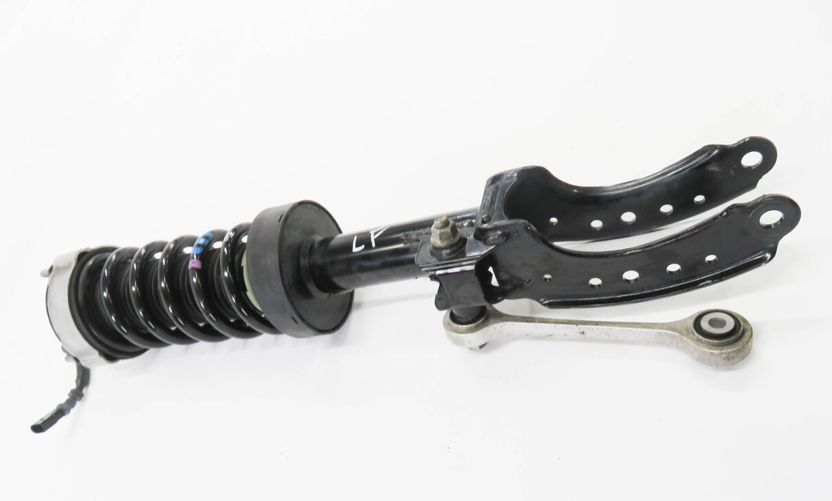 2016 PORSCHE CAYENNE E-HYBRID (958) LEFT FRONT DRIVER VDC SUSPENSION SHOCK STRUT