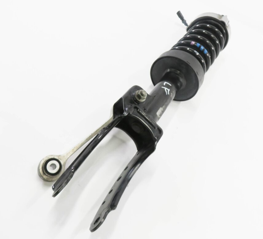 Thumbnail 2: 2016 PORSCHE CAYENNE E-HYBRID (958) LEFT FRONT DRIVER VDC SUSPENSION SHOCK STRUT