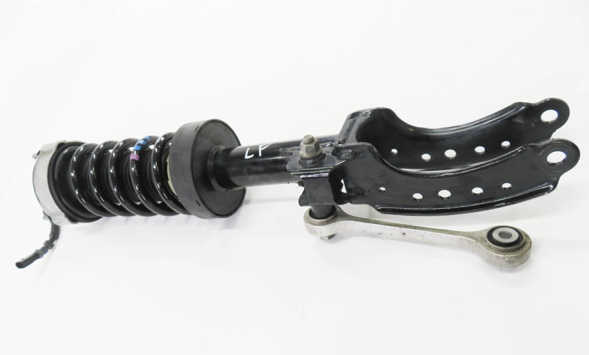 Thumbnail 4: 2016 PORSCHE CAYENNE E-HYBRID (958) LEFT FRONT DRIVER VDC SUSPENSION SHOCK STRUT