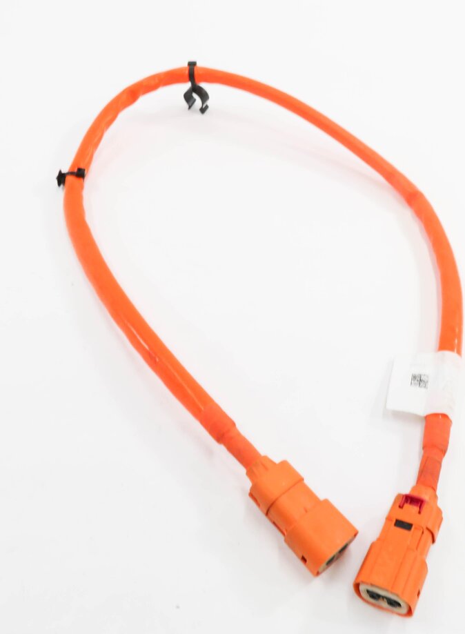 Thumbnail 5: 2016 PORSCHE CAYENNE HYBRID (958) E-HYBRID HIGH VOLTAGE BATTERY CABLE LEAD