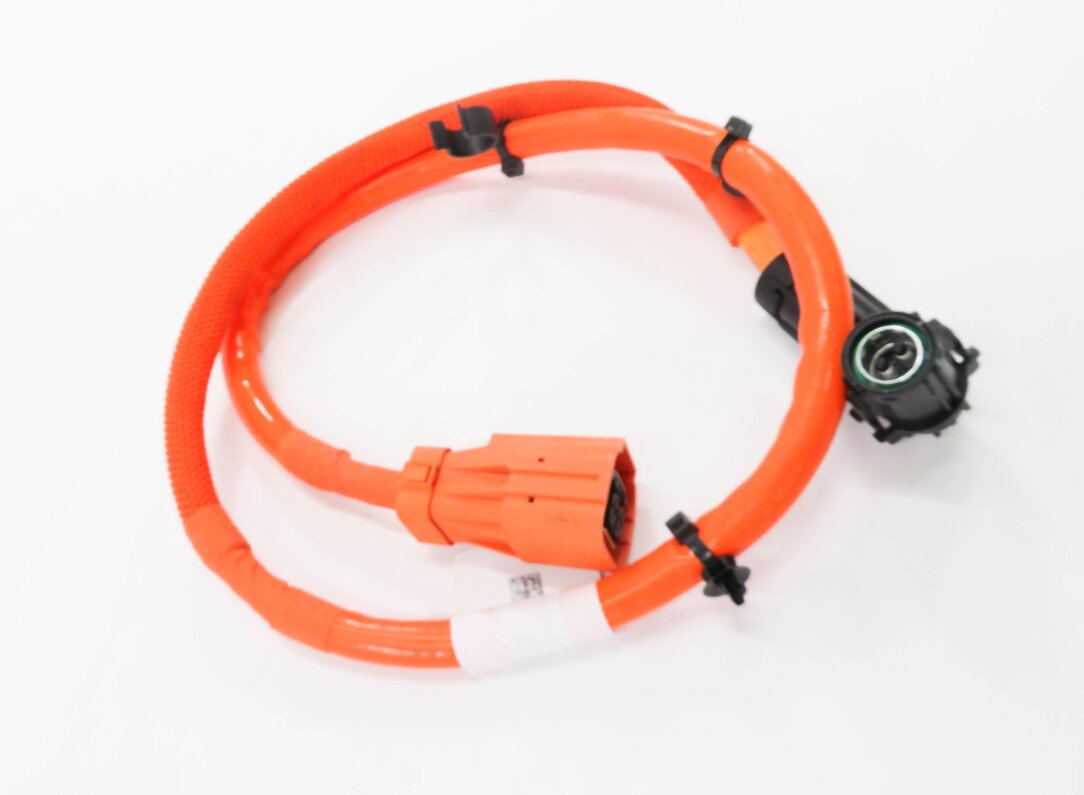 Thumbnail 3: 2016 PORSCHE CAYENNE HYBRID (958) E-HYBRID HIGH VOLTAGE BATTERY CABLE LEAD
