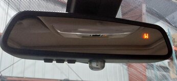 Thumbnail 2: 2012 BMW 328i (F30) AUTODIM REARVIEW MIRROR w/ COMPASS & HOMELINK