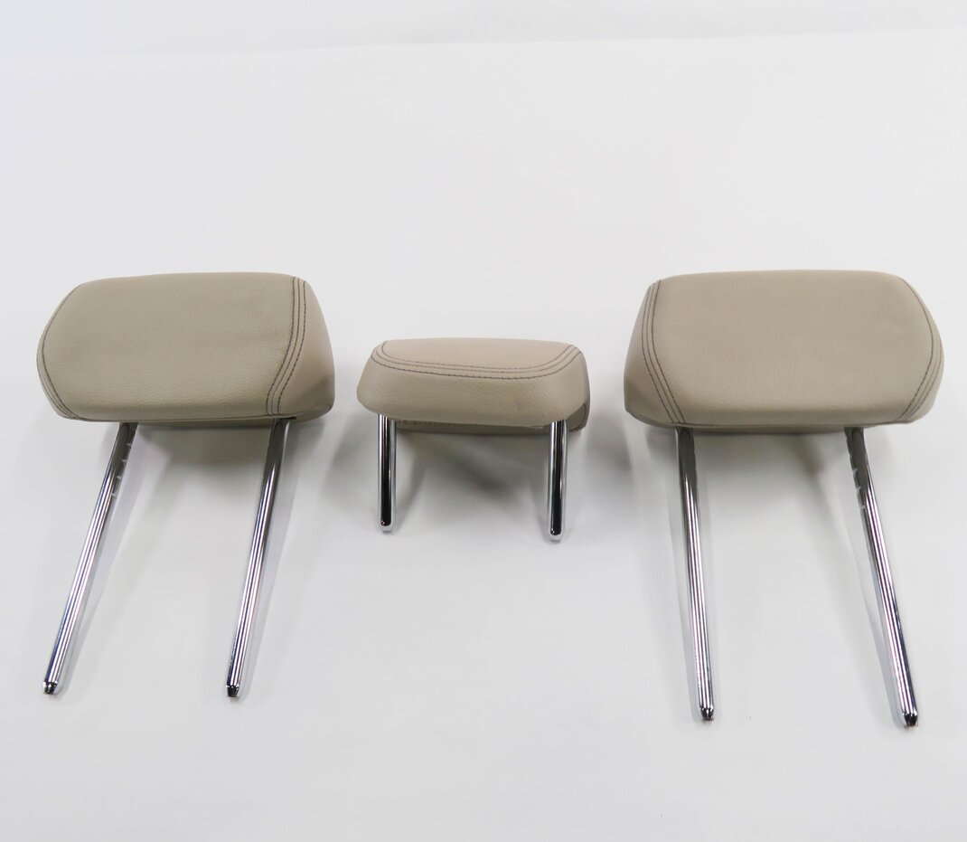 Thumbnail 2: 2012 BMW 328i (F30) REAR SEAT HEADREST SET-3 (OYSTER LEATHER LCL9)