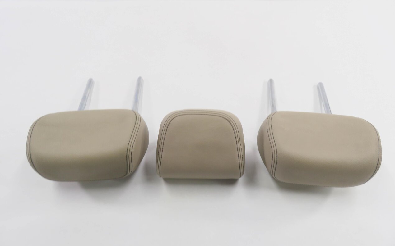 Thumbnail 5: 2012 BMW 328i (F30) REAR SEAT HEADREST SET-3 (OYSTER LEATHER LCL9)