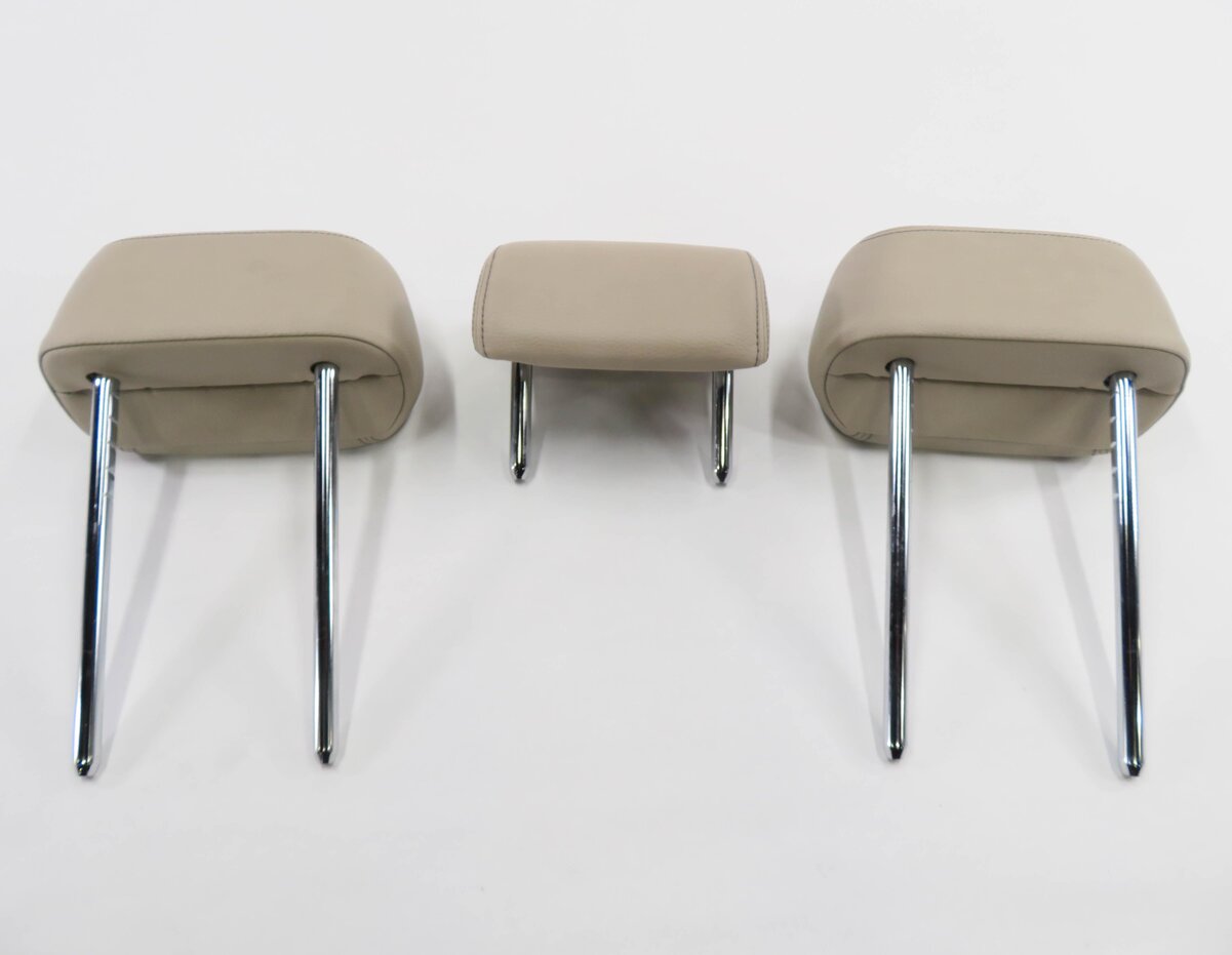 Thumbnail 6: 2012 BMW 328i (F30) REAR SEAT HEADREST SET-3 (OYSTER LEATHER LCL9)