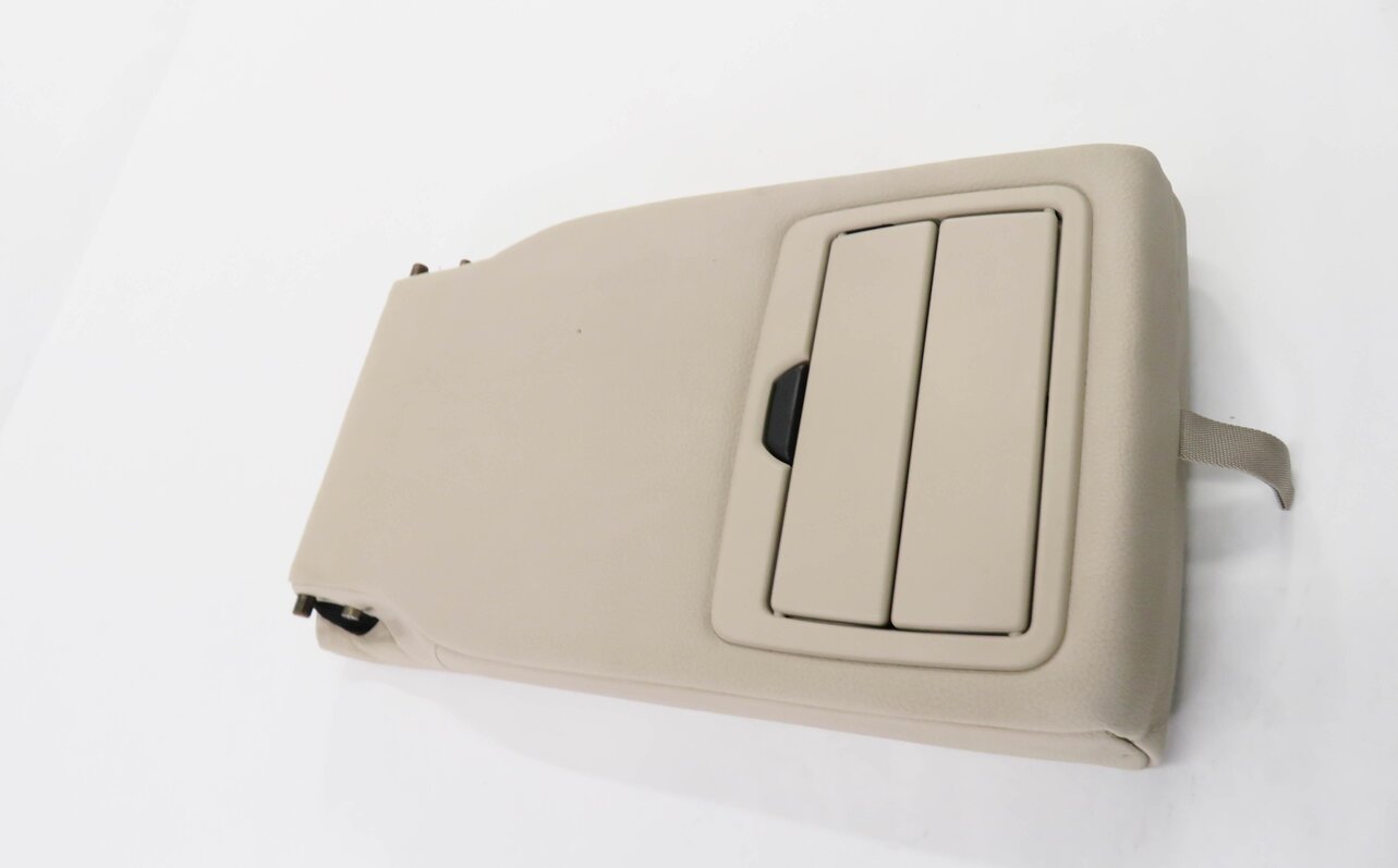 Thumbnail 4: 2012 BMW 328i (F30) REAR SEAT ARM REST CUP HOLDER (OYSTER LEATHER)
