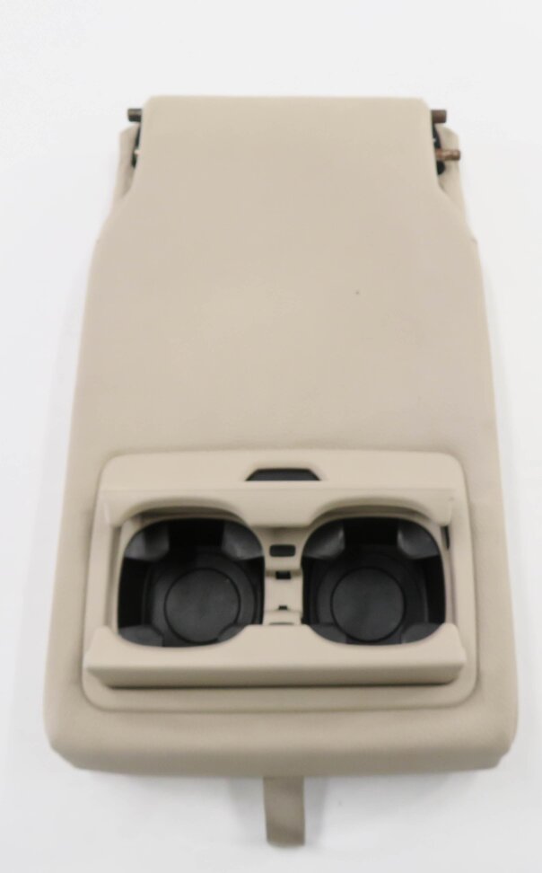Thumbnail 5: 2012 BMW 328i (F30) REAR SEAT ARM REST CUP HOLDER (OYSTER LEATHER)