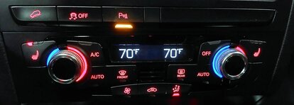 Thumbnail 2: 13-17 AUDI A4 S4 A5 S5 RS5 Q5 SQ5 (B8 8K 8T 8R) HEATER A/C TEMPERATURE CONTROL
