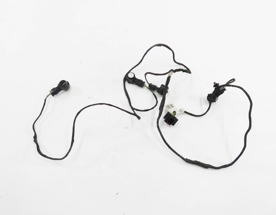 Thumbnail 2: 2016 BMW X5 (F15) REAR PDC PARK DISTANCE SENSOR SET-4 w/ HARNESS (WHITE)