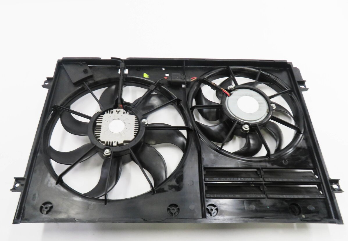Thumbnail 7: 2016-2018 AUDI A6 Q3 (C7 8U) 2.0L TURBO ENGINE - RADIATOR COOLING FAN ASSEMBLY