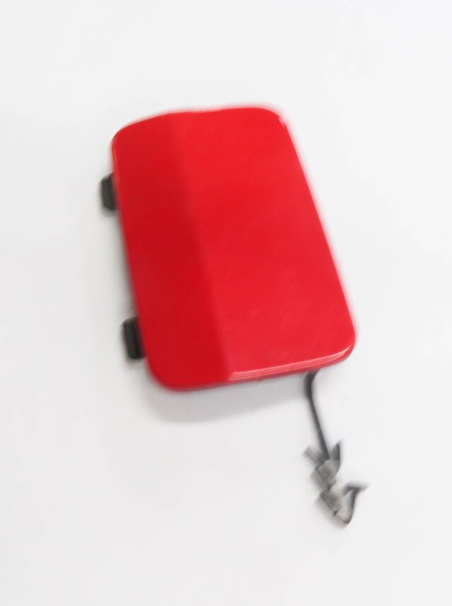Thumbnail 4: 2017 AUDI Q3 (8U) LEFT DRIVER REAR TOW HOOK COVER TRIM (MISANO RED METALLIC)
