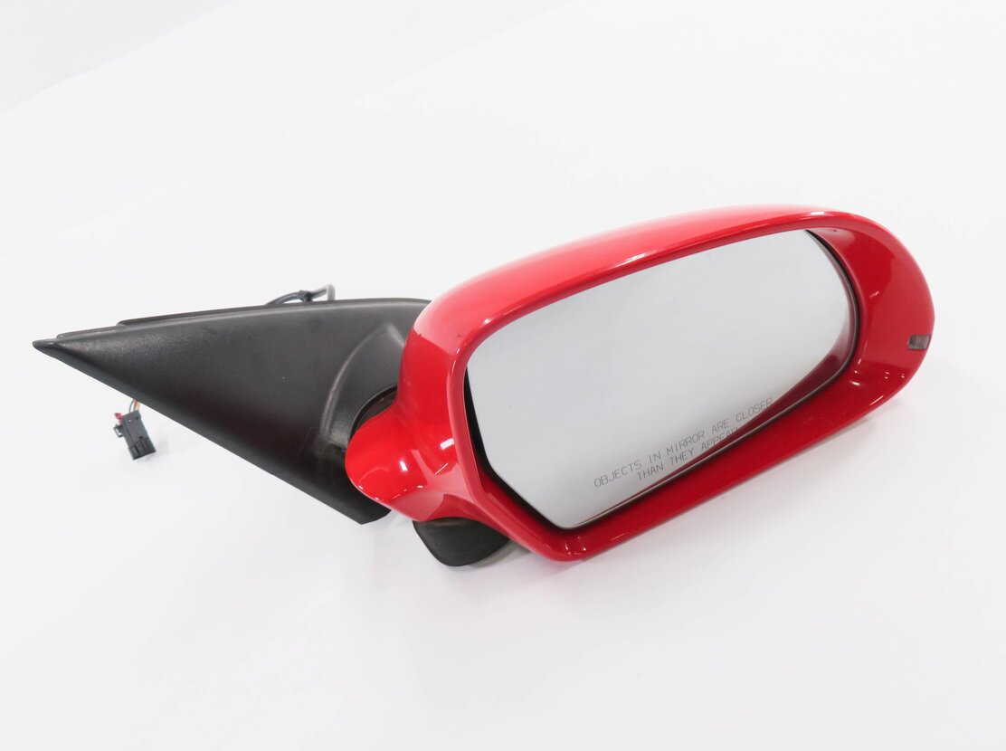 2017 AUDI Q3 (8U) RIGHT PASSENGER HEATED DOOR MIRROR (MISANO RED METALLIC N9)