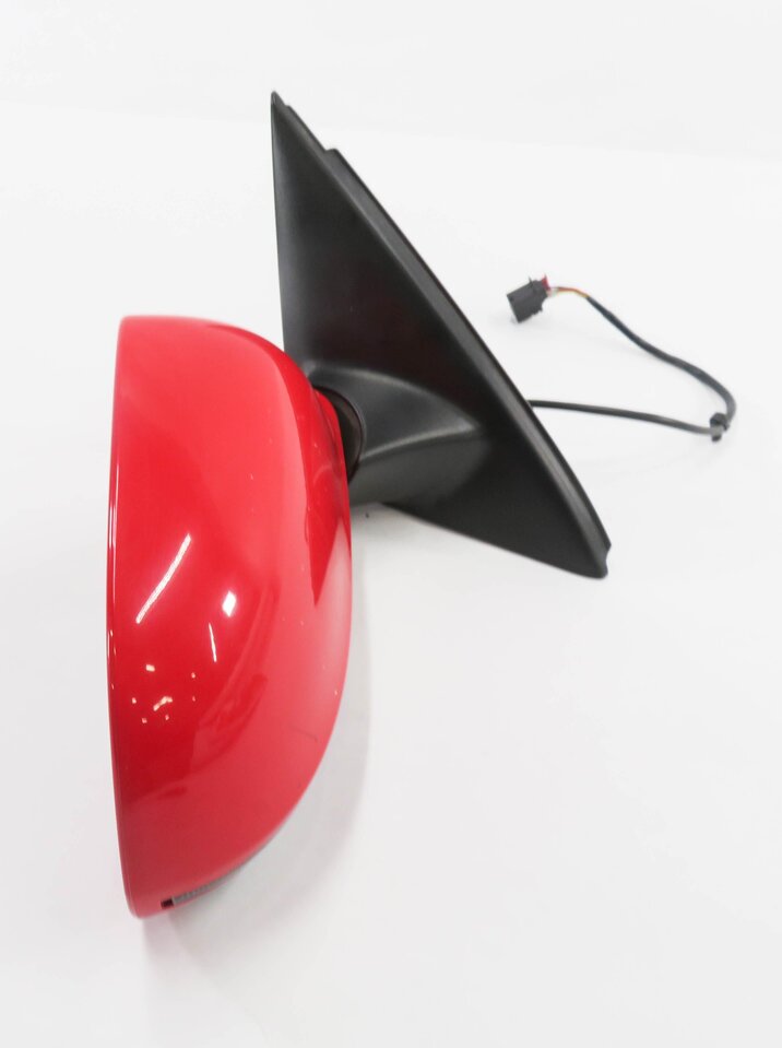 Thumbnail 4: 2017 AUDI Q3 (8U) RIGHT PASSENGER HEATED DOOR MIRROR (MISANO RED METALLIC N9)