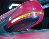 Thumbnail 2: 2017 AUDI Q3 (8U) LEFT DRIVER HEATED DOOR MIRROR (MISANO RED METALLIC N9)