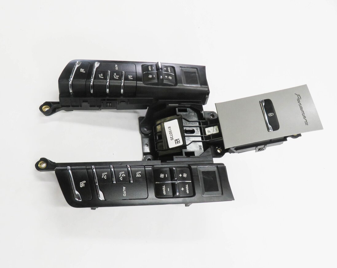 Thumbnail 5: 2015 PORSCHE PANAMERA (970 G1) REAR TEMPERATURE CLIMATE CONTROL PANEL
