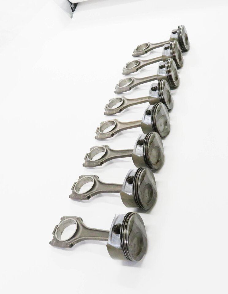 Thumbnail 4: 2012-2016 PORSCHE PANAMERA (970 G1) 4.8L V8 ENGINE - PISTON w/ ROD SET-8