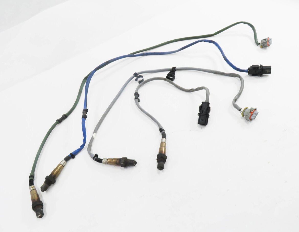 2015 PORSCHE PANAMERA (970 G1) 4.8L V8 ENGINE - PRE / POST CAT OXYGEN SENSOR SET