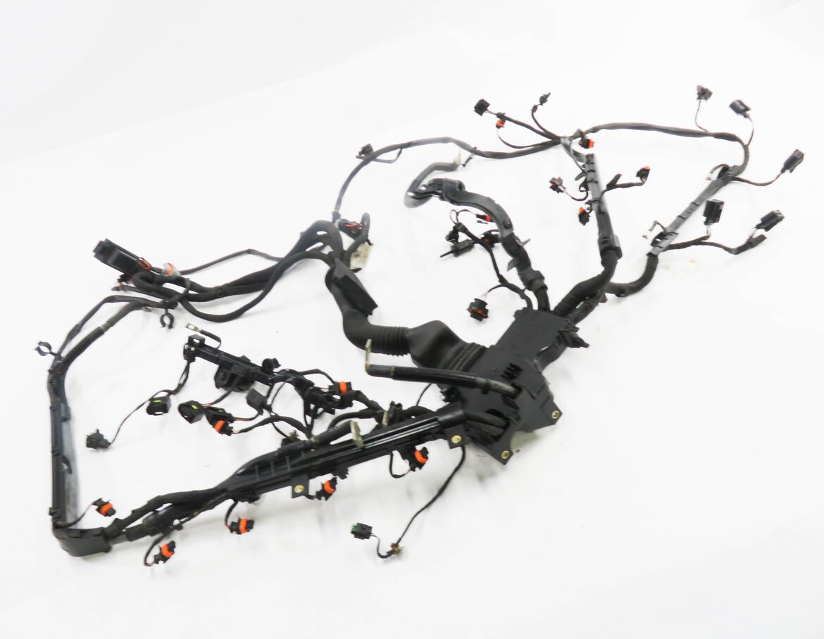 2015 PORSCHE PANAMERA GTS (970 G1) AWD - 4.8L V8 ENGINE WIRE WIRING HARNESS LOOM