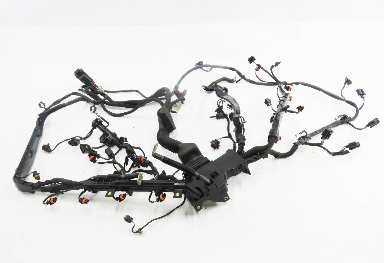 Thumbnail 2: 2015 PORSCHE PANAMERA GTS (970 G1) AWD - 4.8L V8 ENGINE WIRE WIRING HARNESS LOOM