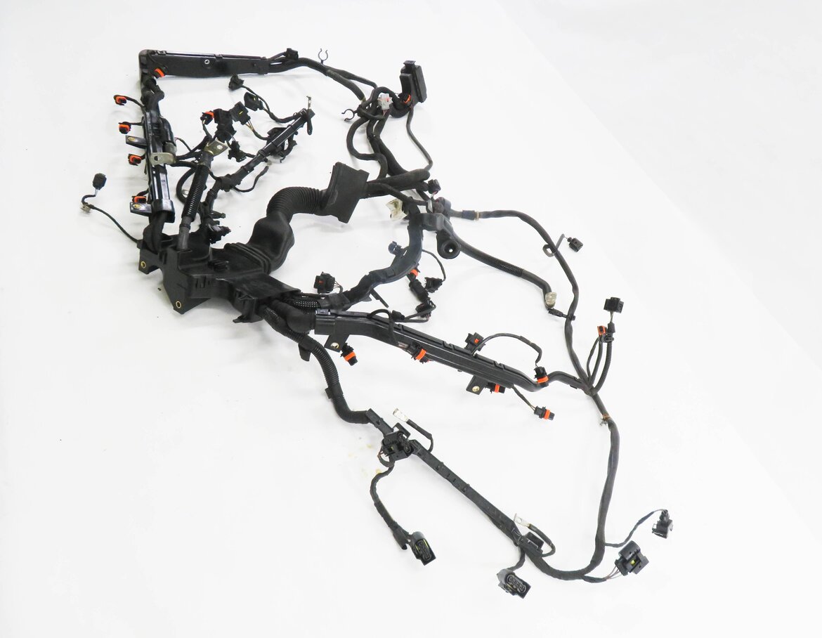 Thumbnail 3: 2015 PORSCHE PANAMERA GTS (970 G1) AWD - 4.8L V8 ENGINE WIRE WIRING HARNESS LOOM