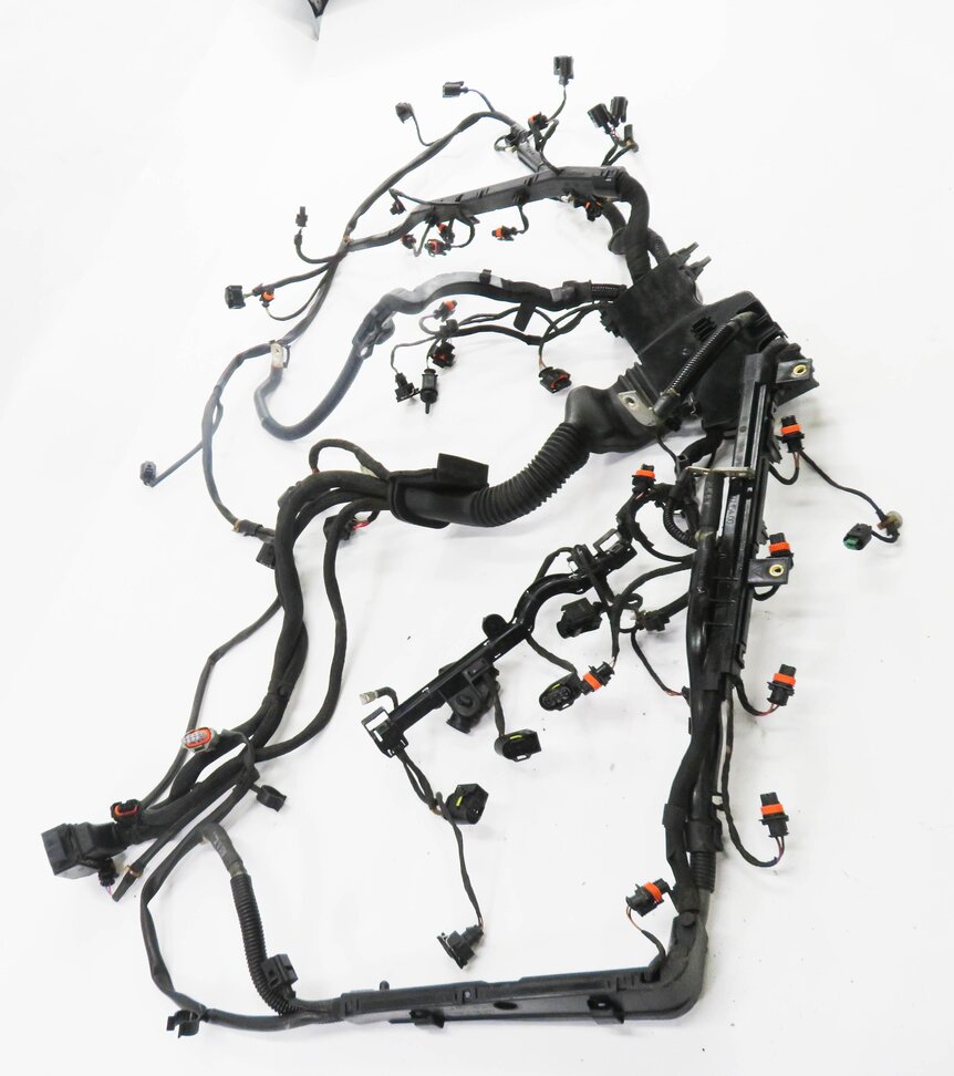 Thumbnail 4: 2015 PORSCHE PANAMERA GTS (970 G1) AWD - 4.8L V8 ENGINE WIRE WIRING HARNESS LOOM