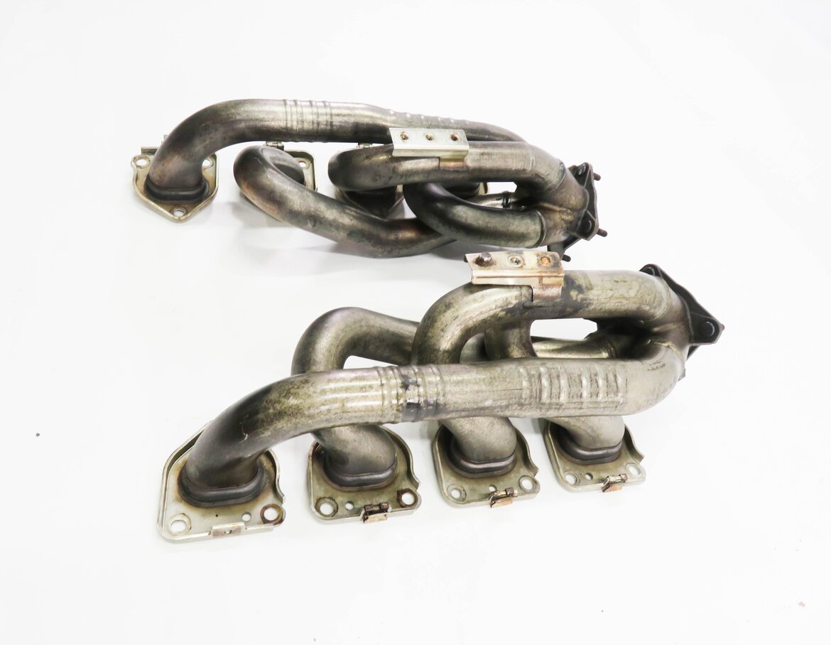 Thumbnail 3: 2010-2016 PORSCHE PANAMERA (970 G1) 4.8L *NON TURBO* ENGINE EXHAUST MANIFOLD SET