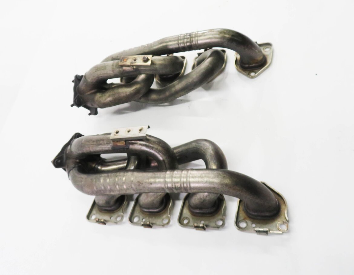 Thumbnail 4: 2010-2016 PORSCHE PANAMERA (970 G1) 4.8L *NON TURBO* ENGINE EXHAUST MANIFOLD SET
