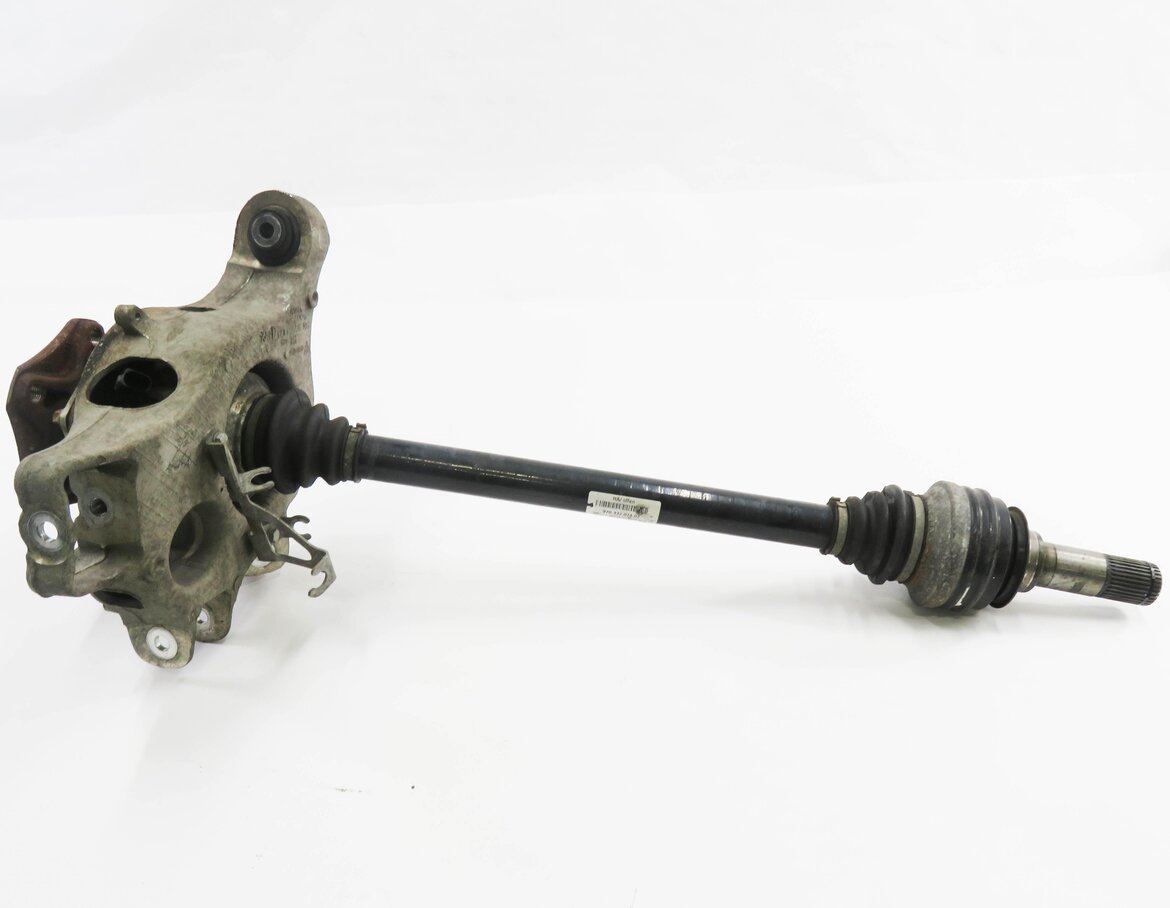 Thumbnail 2: 2014-2016 PORSCHE PANAMERA (970 G1) LEFT DRIVER REAR AXLE SHAFT w/ KNUCKLE