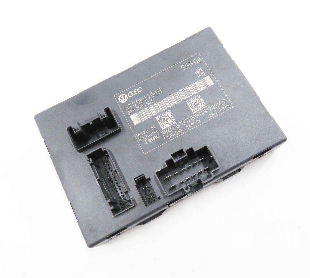 2010-2017 AUDI A5 (B8 8T) FRONT MEMORY SEAT CONTROL MODULE (NON SPORT SEAT)