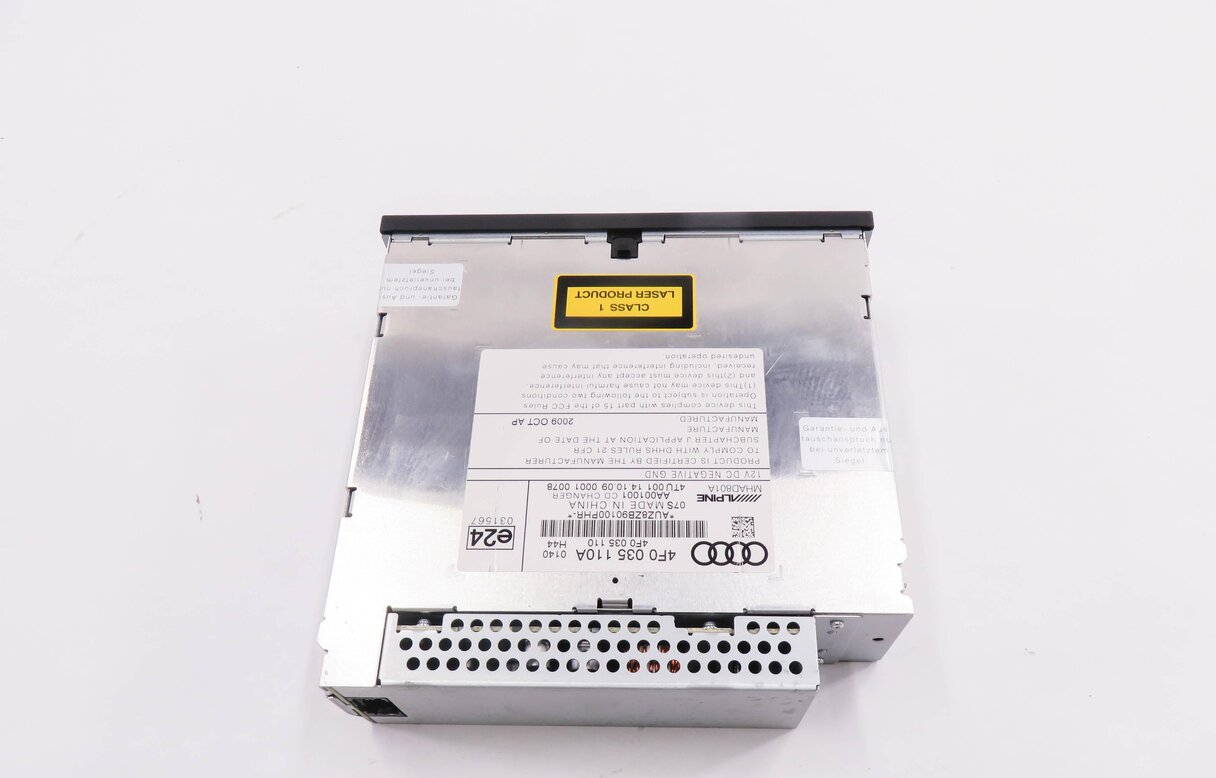 Thumbnail 5: 2007-2011 AUDI Q7 (4L) RADIO STEREO 6 DISC CD CHANGER PLAYER READER DRIVE