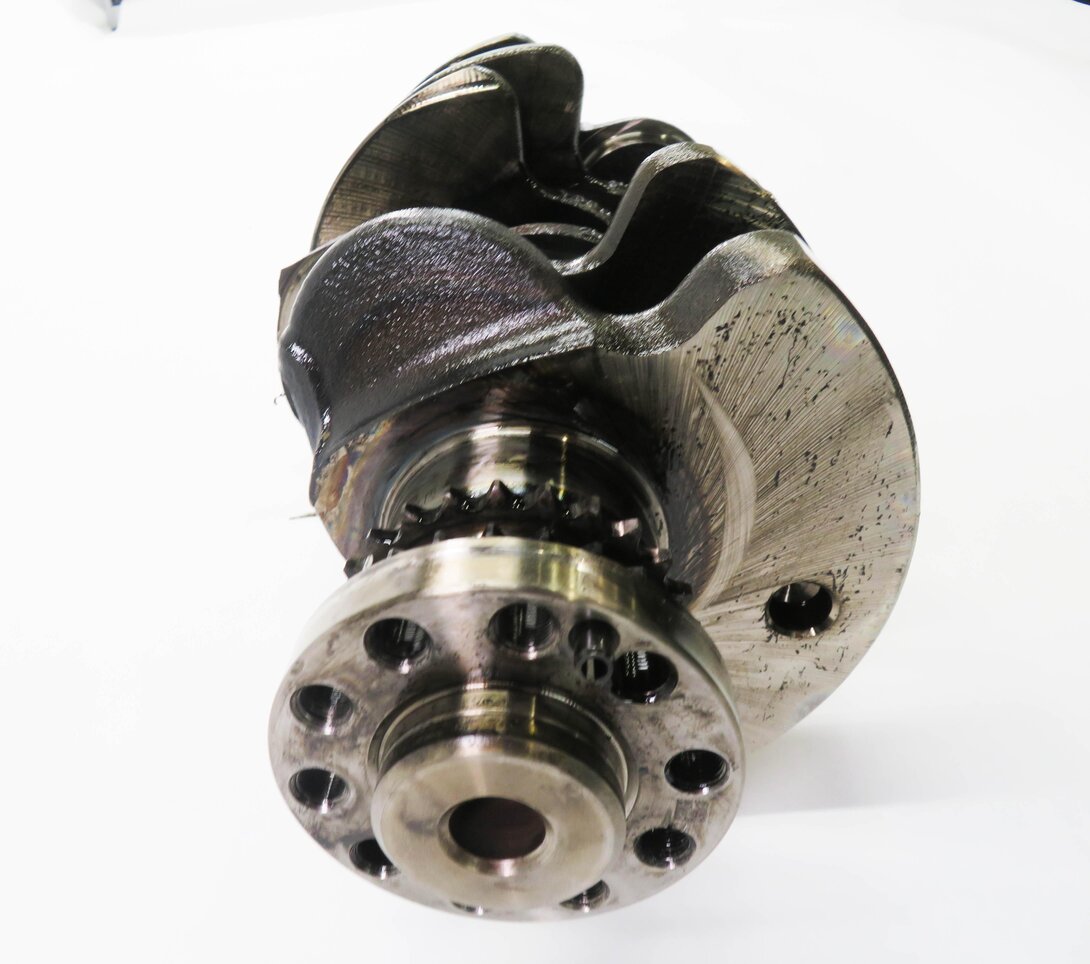Thumbnail 6: 2010 AUDI Q7 (4L) 3.0L CATA DIESEL ENGINE - CRANKSHAFT CRANK SHAFT ASSEMBLY