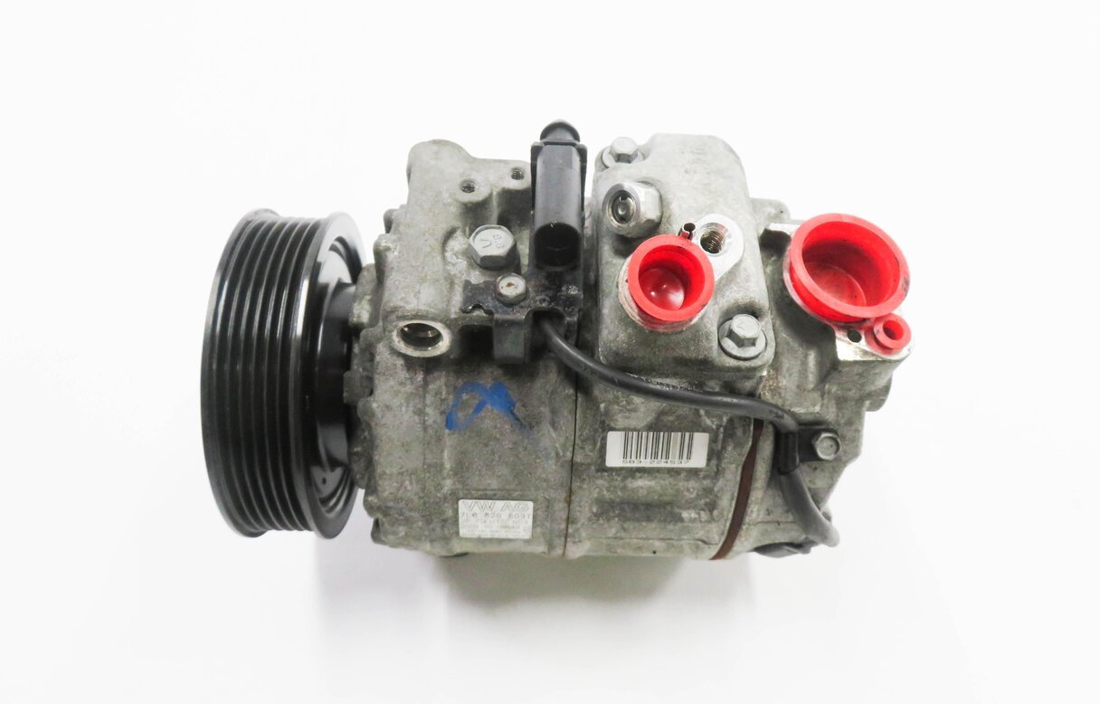 Thumbnail 2: 2009-2010 VW TOUAREG / AUDI Q7 - 3.0L TDI DIESEL ENGINE A/C COMPRESSOR PUMP