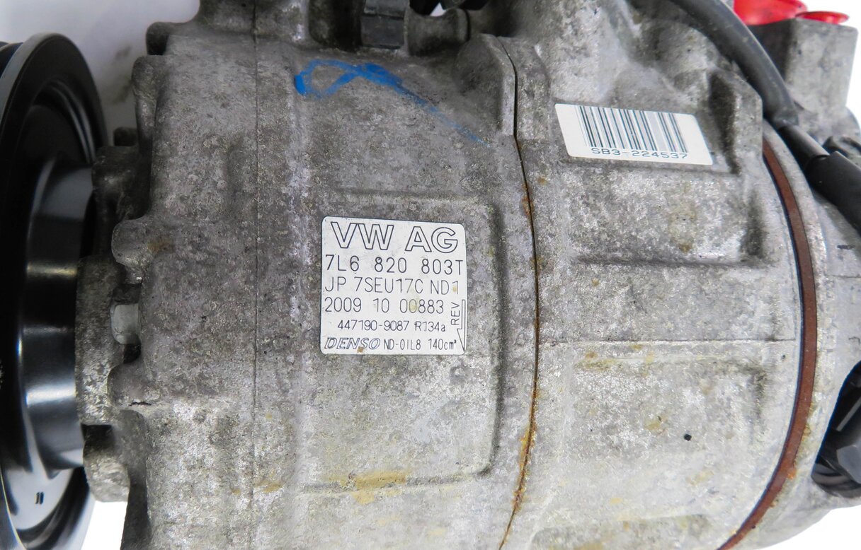 Thumbnail 7: 2009-2010 VW TOUAREG / AUDI Q7 - 3.0L TDI DIESEL ENGINE A/C COMPRESSOR PUMP
