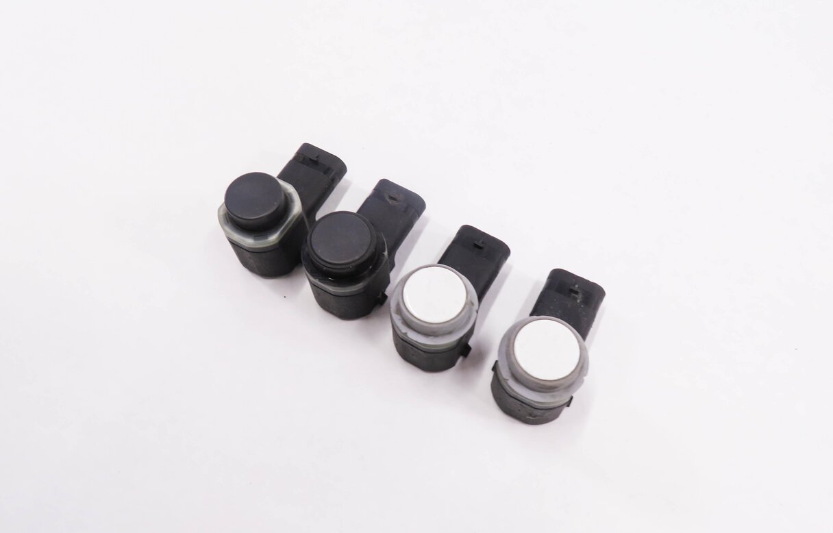 2010 AUDI Q7 (4L) REAR PDC PARK DISTANCE SENSOR SET-4 (IBIS WHITE T9)