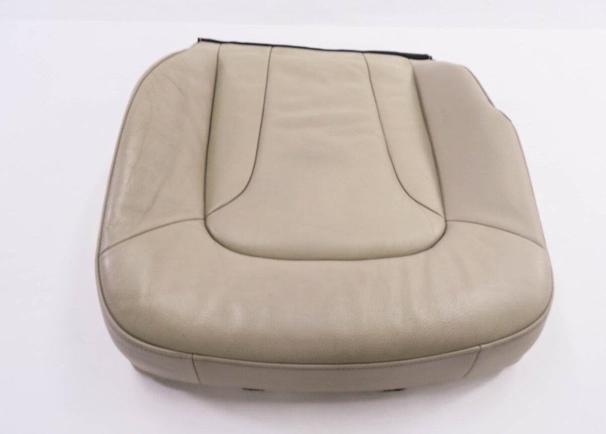 Thumbnail 2: 2010 AUDI Q7 (4L) PASSENGER - LOWER BOTTOM HEATED SEAT CUSHION (BEIGE LEATHER)