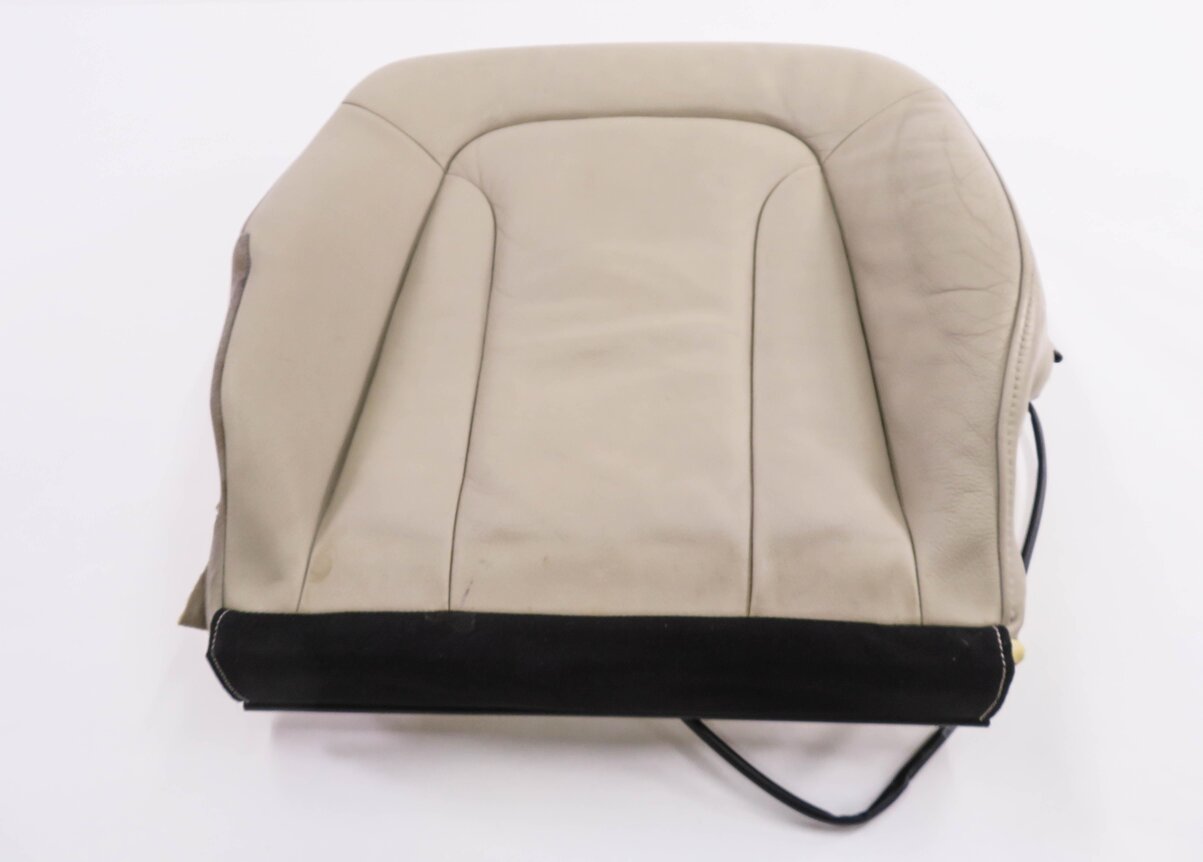 Thumbnail 5: 2010 AUDI Q7 (4L) PASSENGER - LOWER BOTTOM HEATED SEAT CUSHION (BEIGE LEATHER)
