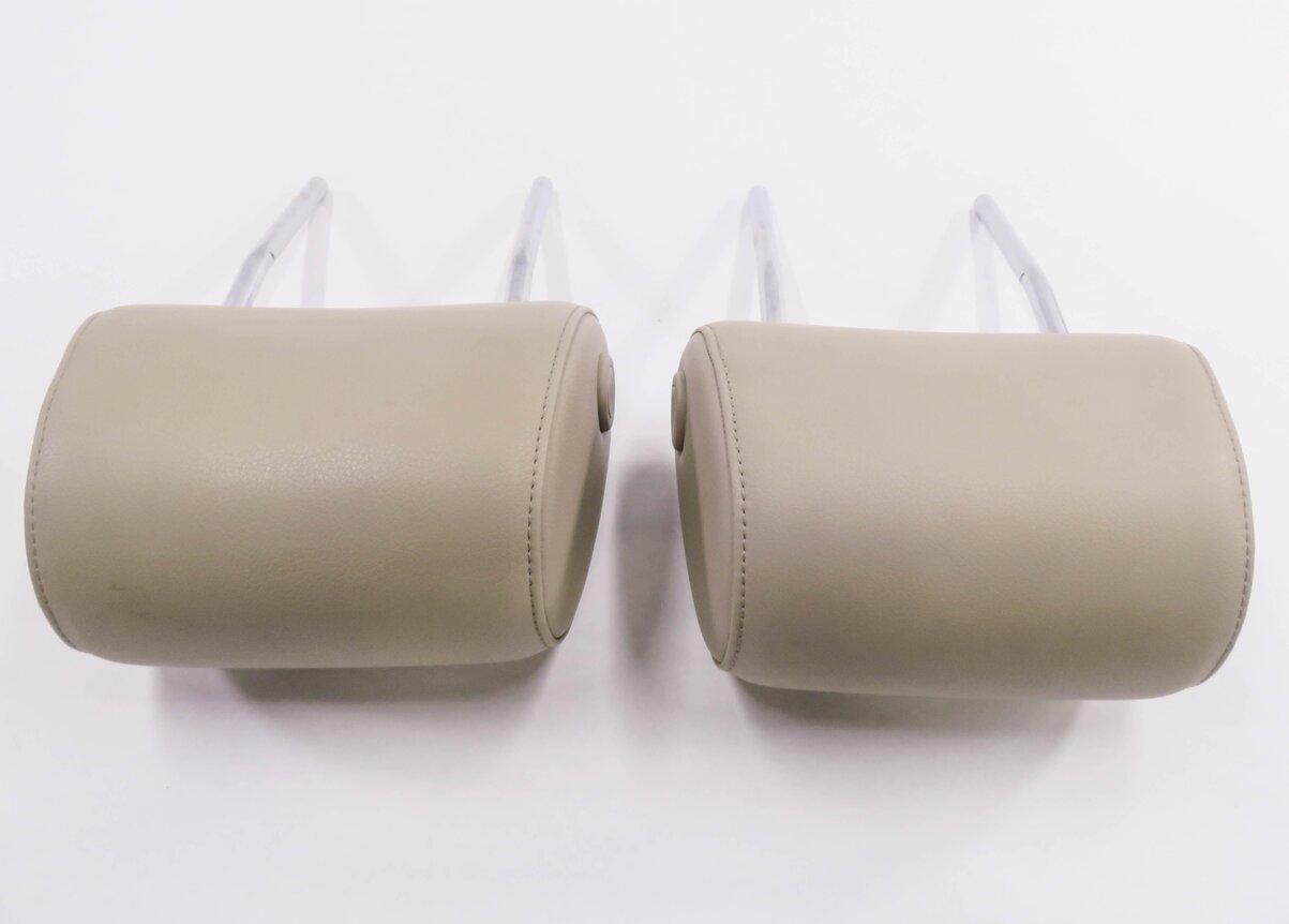 Thumbnail 6: 2010 AUDI Q7 (4L) FRONT LEFT & RIGHT SEAT HEADREST SET (BEIGE LEATHER)