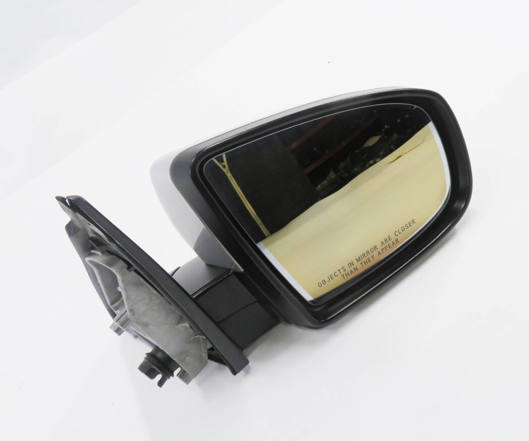 07-13 BMW X5 (E70) RIGHT PASSENGER P-FOLD AUTO DIM HEATED DOOR MIRROR (SILVER)