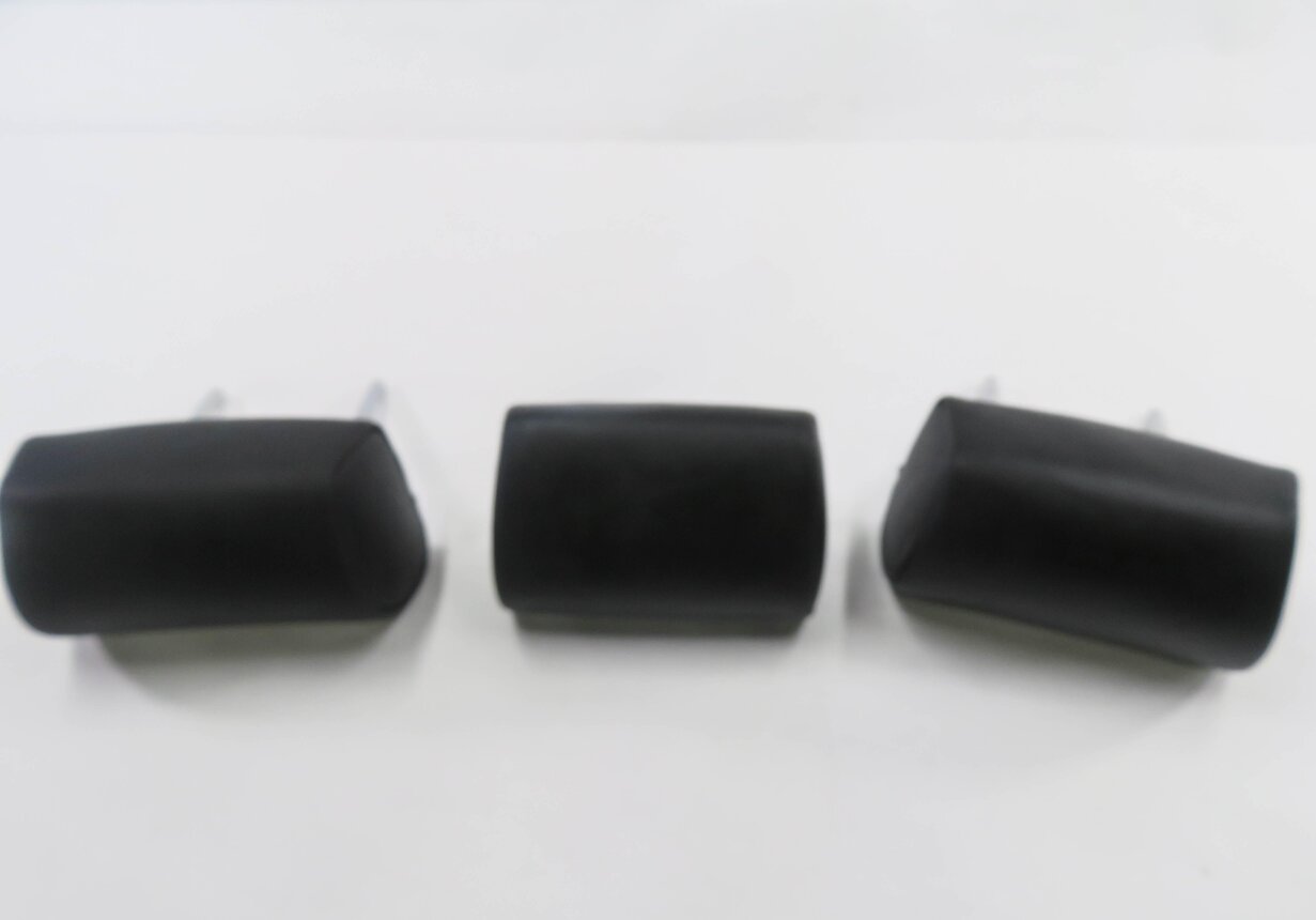 Thumbnail 6: 2009 BMW X5 (E70) REAR 2nd SECOND ROW SEAT HEADREST SET-3 (BLACK LEATHER LUSW)