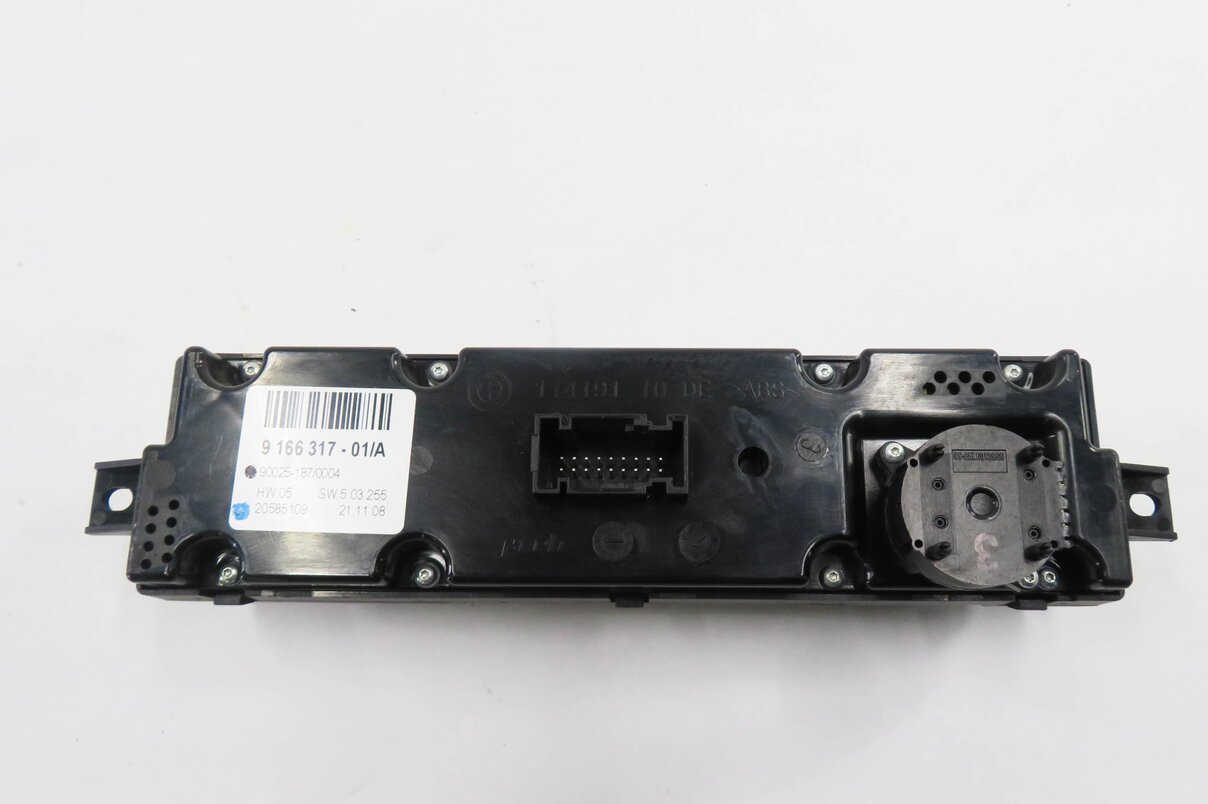 Thumbnail 7: 2007-2013 BMW X5 (E70) REAR HEATER A/C CLIMATE TEMPERATURE CONTROL PANEL