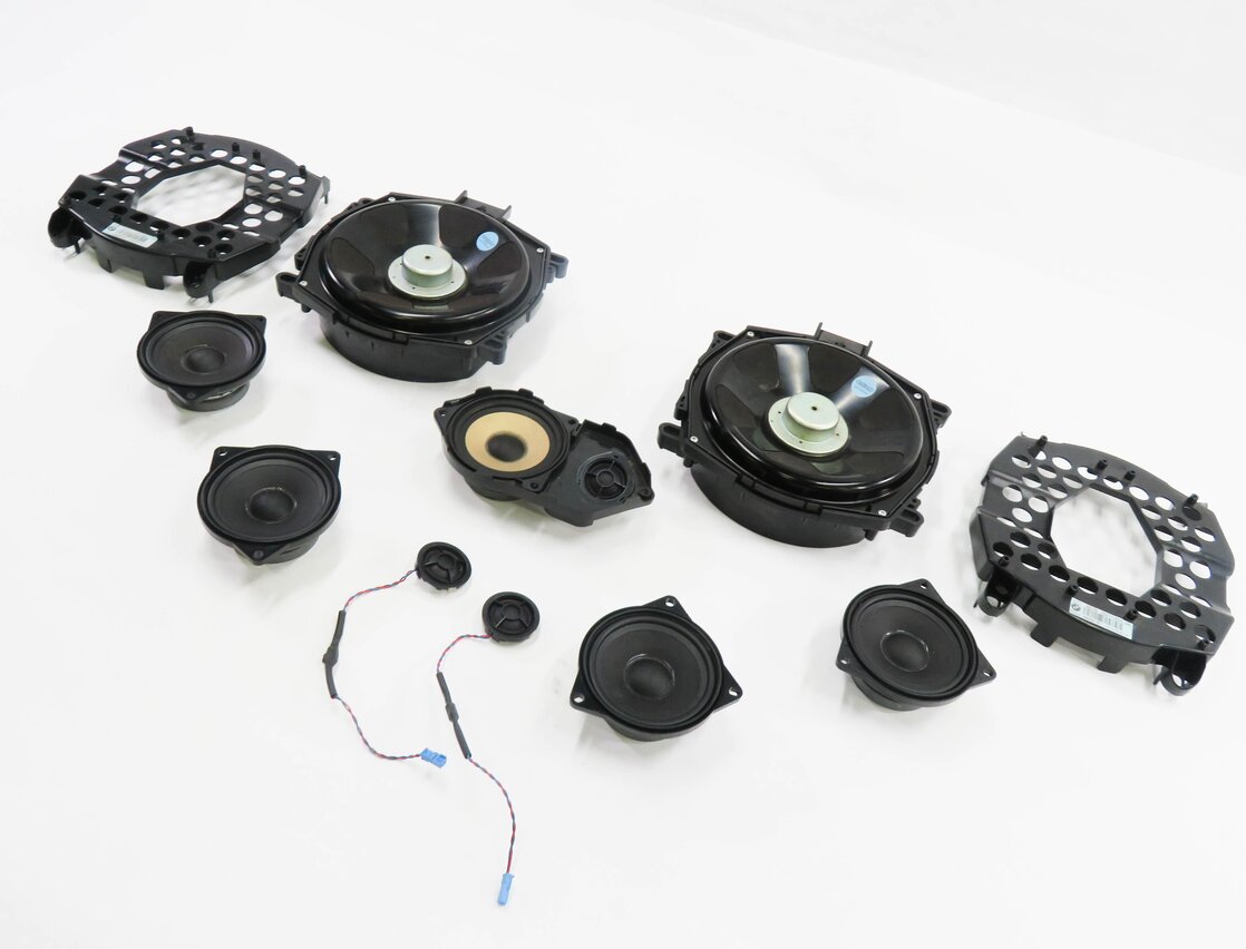 2009 BMW X5 (E70) RADIO STEREO AUDIO SUB SUBWOOFER TWEETER SPEAKER SET-9