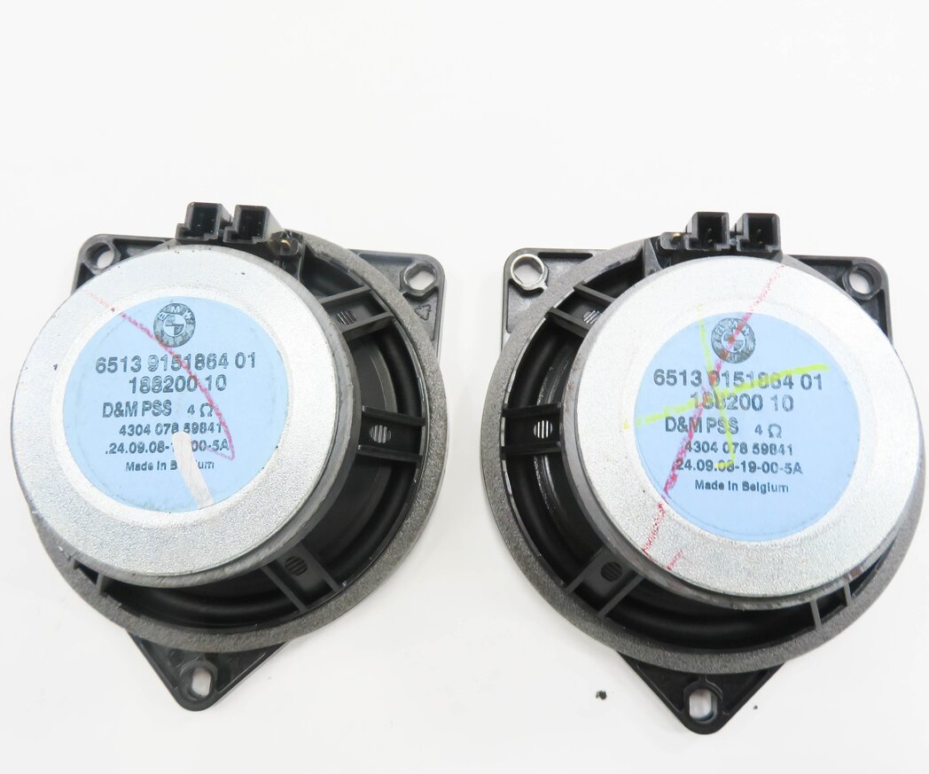 Thumbnail 11: 2009 BMW X5 (E70) RADIO STEREO AUDIO SUB SUBWOOFER TWEETER SPEAKER SET-9